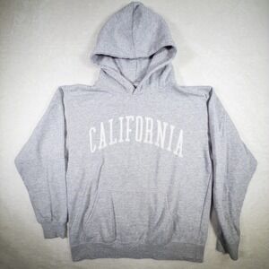 Reflex California Gray‎ Hoodie Pullover Sweatshirt Size M